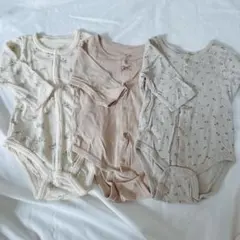 ベビー肌着 3色セット 70cm