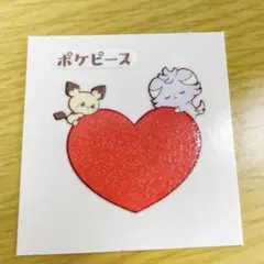 ポケピース ポケモンデコキャラシール ポケモンパン ピチュー ニャスパー