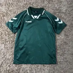 hummel ヒュンメル サッカー シャツ グリーン　プラクティスシャツ　練習着
