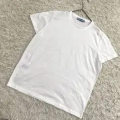 新品未使用タグ付き プラダ 半袖 Tシャツ ホワイト L 夏 コットン100% 2025年最新】PRADA レディース 半袖(Tシャツ) Tシャツ