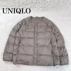 極美品✨UNIQLO リサイクルダウンジャケット 07 GRAY　XLサイズ