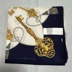 新品 ANTEPRIMAアンテプリマ 大判ハンカチ ミニスカーフ シルク