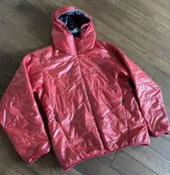 mont-bell モンベル u.l.サーマラップパーカ 化繊ダウン S レッド