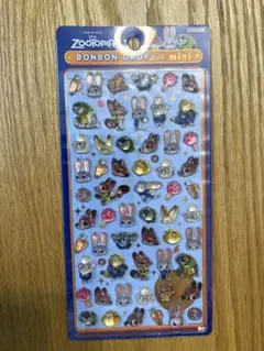 【正規品】ズートピア ボンボンドロップミニ シール