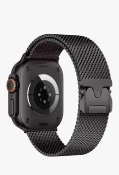Apple Watch用 コンバチブルチタニウムミラネーゼループ