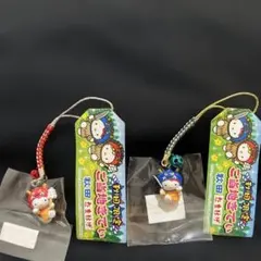 平成レトロ】ご当地キティ 秋田限定なまはげキティストラップ - メルカリ