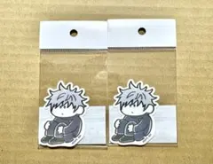 呪術廻戦　懐玉・玉折　まるまります　ダイカットステッカー　五条悟　2枚セット