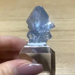 G-119アクアマリン六角ポイント 水色原石 天然石 パワーストーン