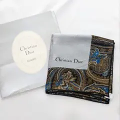 極美品✨Christian Dior シルク 大判スカーフ ストール イタリア