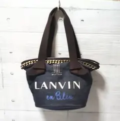 LANVIN en Bleu ランバンオンブルー デニムトートバッグのサムネイル