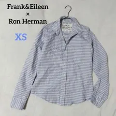 フランクアンドアイリーン　ロンハーマン別注スキッパーシャツ　ボーダー　バリー