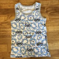 ミャクミャク　公式　タンクトップ1枚　120 男女兼用 綿100% 新品未使用