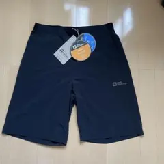 ジャックウルフスキン ハーフパンツ アウトドア ゴルフパンツ キャンプ 黒 Mのサムネイル