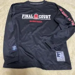 FINAL COURT バスケットボール ウォームアップウェア ブラック　160