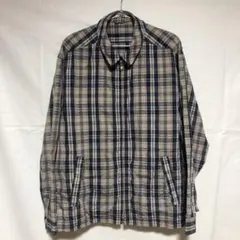 カ*ー様 80s デカオム　コムデギャルソンオム　スウィングトップ　チェック　ブのサムネイル