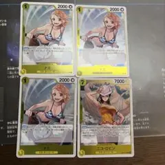 ナミ ロビン R セット　神の島の冒険ワンピースカード