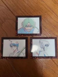 【銀魂】映画　吉原大炎上　入場者特典ステッカー 3枚セット