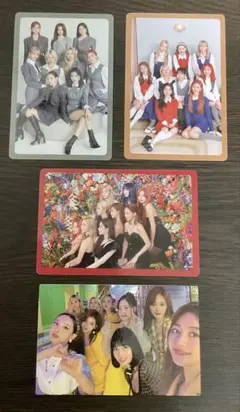 TWICE Eyes Wide Open フォトカード 4種セット