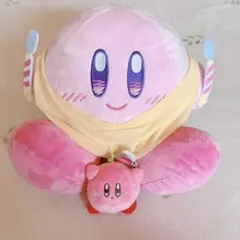 2こセット☆ カービィ・ハッピーモーニング BIGぬいぐるみ マスコット3