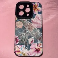 iPhone14pro ケース ハワイ風 ギャル 夏 ハイビスカスのサムネイル