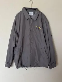 coen グレー　メンズジャケット　ナイロンジャケット