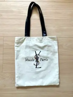 イヴ・サンローラン展 トートバッグ 大　ホワイトのサムネイル
