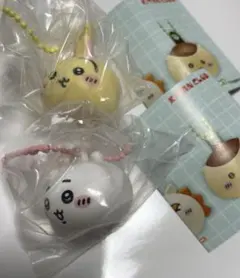 ちいかわ　ガチャガチャ　リップキャップマスコット　うさぎ