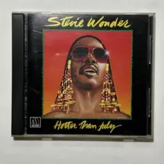 スティーヴィーワンダーCD　ホッター・ザン・ジュライ