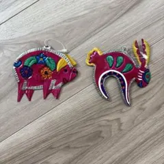 メキシコ雑貨 ブリキ 壁掛け オーナメン 白鳥 鳥 - メルカリ