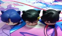 らんま1/2 おひるねこミニフィギュア 早乙女乱馬 天道あかね 響良牙