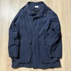 ATON WEATHER SUEDE STAND FIELD COAT