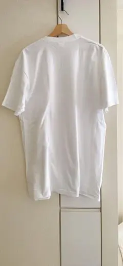 Supremeシュプリームホワイト シンプル クルーネック TシャツXL