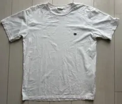 CELINE Tシャツ ホワイト XS ロゴ刺繍　セリーヌのサムネイル