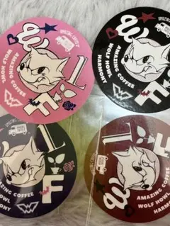 WOLF HOWL HARMONY アメコステッカーセット