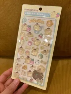 ✨ぷっくり✨　ボンボンドロップシール　ポムポムプリン