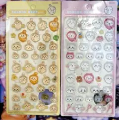 ボンボンドロップシール ちいかわ ２枚セット♡ CHIIKAWA 新品 完売品