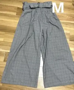 SEVENDAYS=SUNDAY☆グレンチェックワイドパンツ