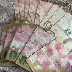 スターバックス さくら ショッパー 5種 14枚セット