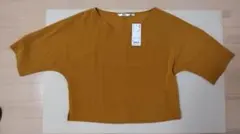 ユニクロ　ドレープブラウス　七分丈