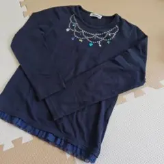 ファミリア　長袖カットソー　ロンT　140cm