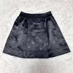 To b. by agnes b シャドー ドット タック ミニスカート 38のサムネイル