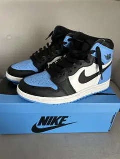 Nike Air Jordan 1 University BlueUNC Toe