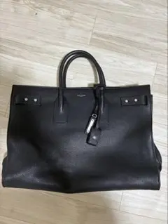 SAINT LAURENT トートバッグ ブラックレザー サックドジュールラージのサムネイル