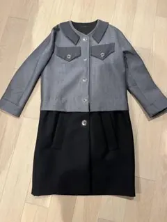 大セール【美品】MARC JACOBS バイカラーコート サイズ2のサムネイル