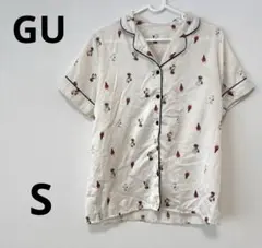 値下げ！GU スヌーピーの部屋着　パジャマ　上下セット　【美品】
