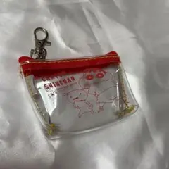 クレヨンしんちゃん 三角クリアポーチ キーホルダー