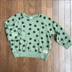 ブリーズトレーナー　水玉トレーナー　ドットトレーナー