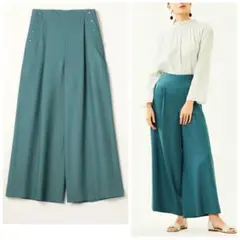 ☆TOMORROWLAND ライトオックス マリンパンツ グリーン 36