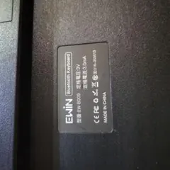 動作未確認 EWIN ワイヤレスキーボード 超薄型 日本語配列 EW-B009