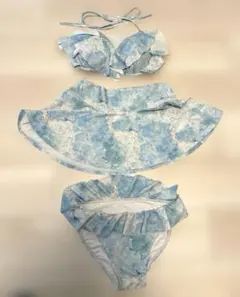 JILLSTUART 水着　ブルー系　試着のみ　可愛い　9M ジルスチュアート